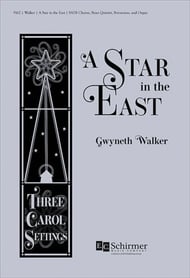 A Star in the East SATB Vocal Score cover Thumbnail